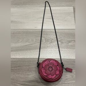 Coach Tea Rose Crossbody Bag Purse